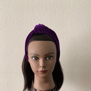 Velvet Knotted Style Headband